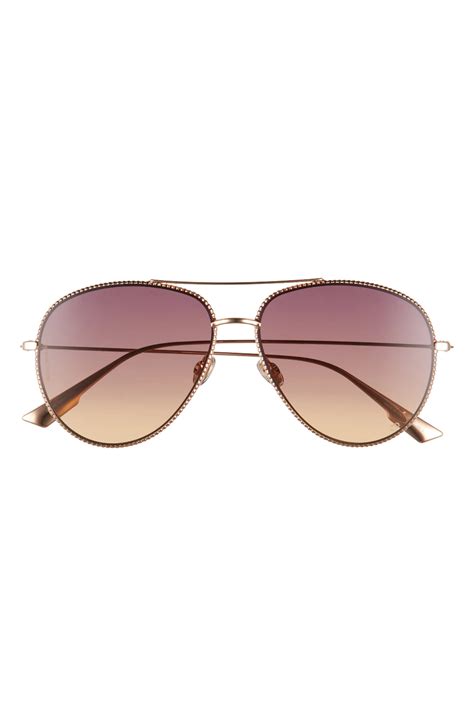 Dior Society 3 57MM Aviator Sunglasses on SALE 